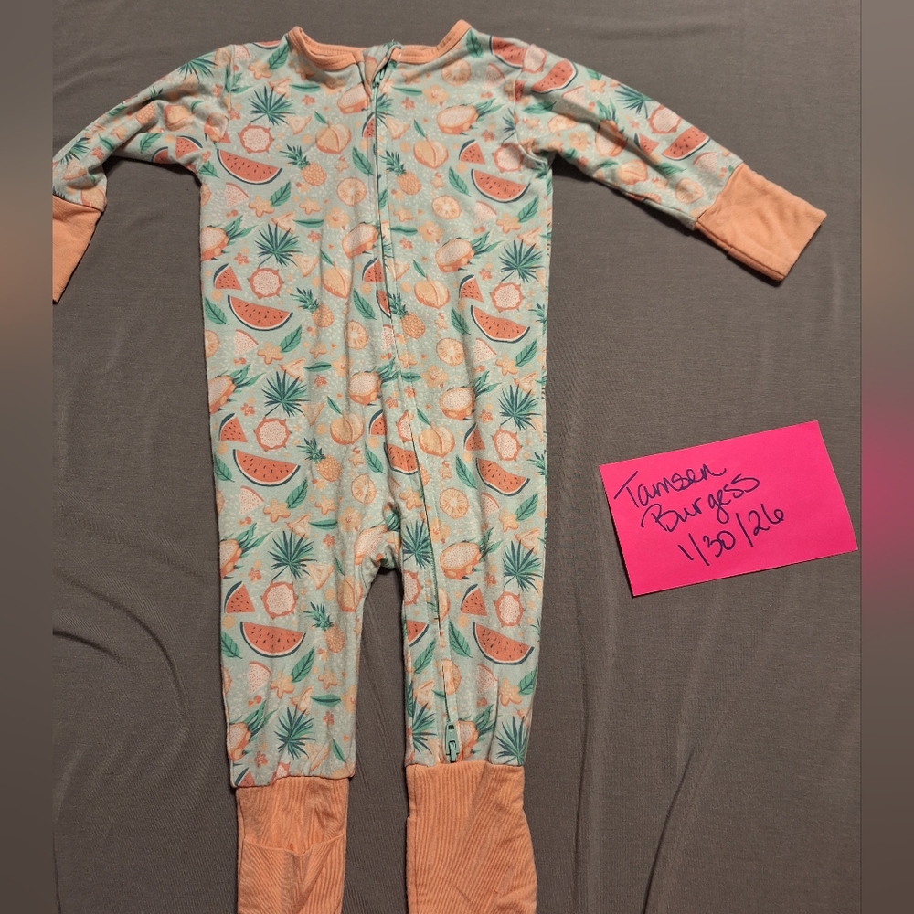 3-6 Month Sweet Bamboo Convertible Romper